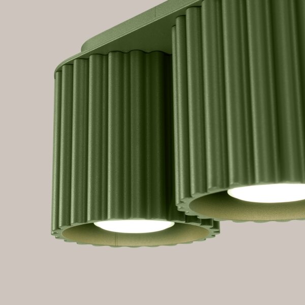 Sollux SL.1795 - Faretto AURA 2xGU10/10W/230V verde