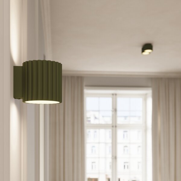 Sollux SL.1798 - Faretto AURA 2xGX53/10W/230V verde