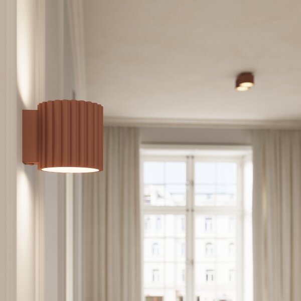 Sollux SL.1808 - Faretto AURA 2xGX53/10W/230V marrone