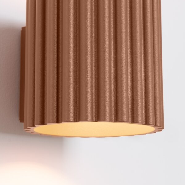Sollux SL.1806 - Applique AURA 1xG9/10W/230V marrone
