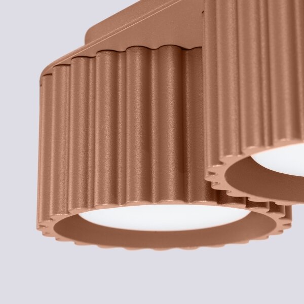 Sollux SL.1808 - Faretto AURA 2xGX53/10W/230V marrone