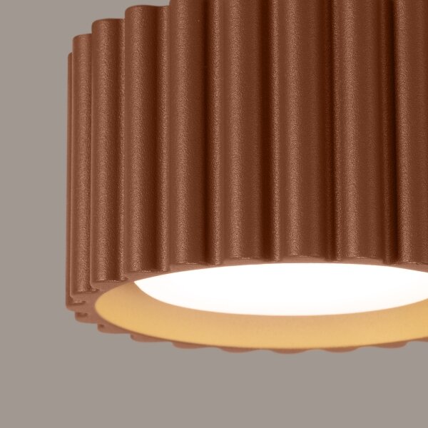 Sollux SL.1807 - Faretto AURA 1xGX53/10W/230V 6 cm marrone