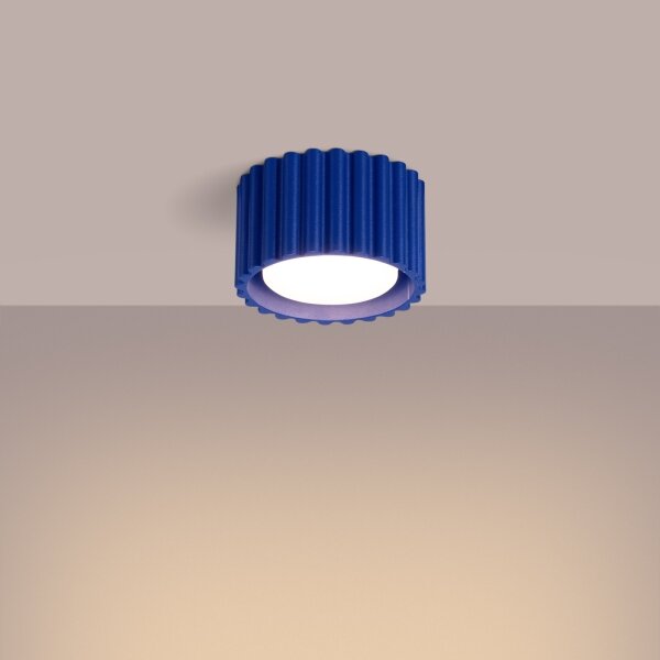Sollux SL.1812 - Faretto AURA 1xGX53/10W/230V 6 cm blu