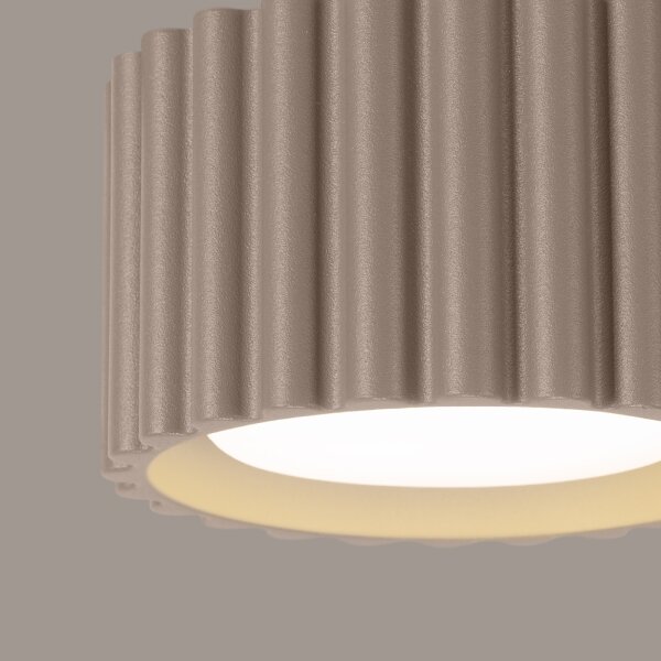 Sollux SL.1817 - Faretto AURA 1xGX53/10W/230V 6 cm taupe