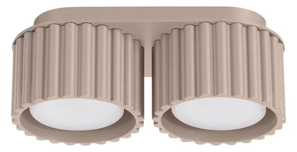 Sollux SL.1818 - Faretto AURA 2xGX53/10W/230V taupe
