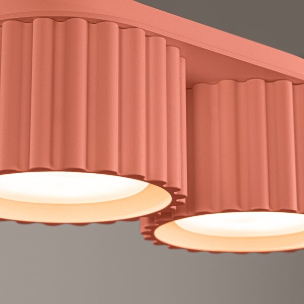Sollux SL.1828 - Faretto AURA 2xGX53/10W/230V rosa