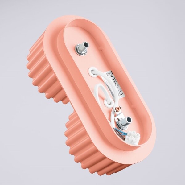 Sollux SL.1828 - Faretto AURA 2xGX53/10W/230V rosa