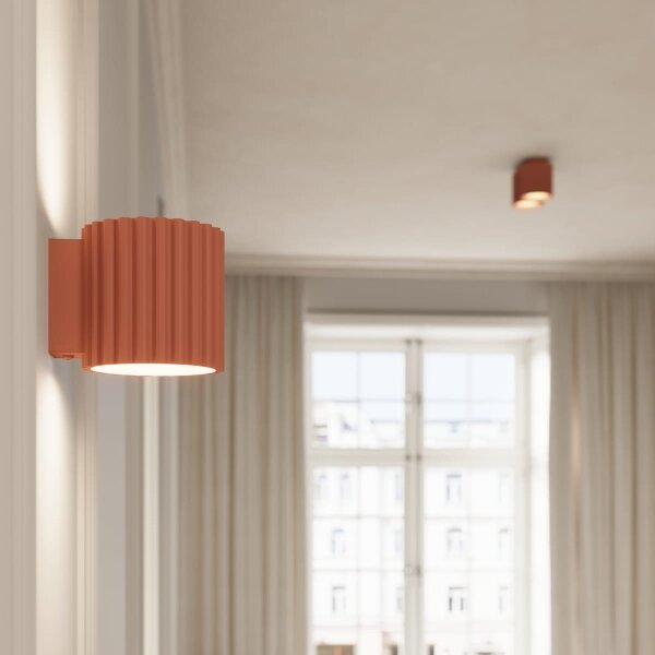 Sollux SL.1825 - Faretto AURA 2xGU10/10W/230V rosa