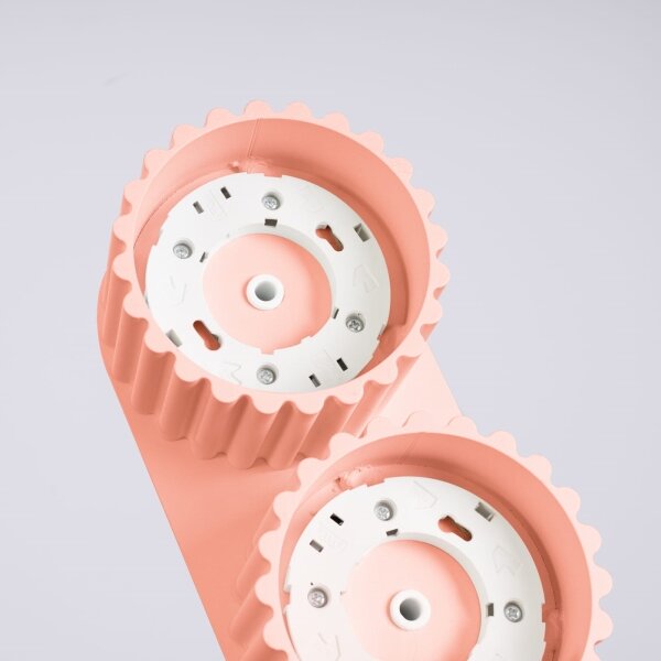 Sollux SL.1828 - Faretto AURA 2xGX53/10W/230V rosa