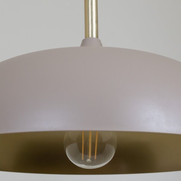 BRILAGI - Lampadario a sospensione con filo ABRAHAM 1xE27/60W/230V diametro 45 cm beige