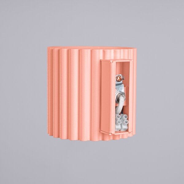 Sollux SL.1826 - Lampada da parete AURA 1xG9/10W/230V rosa