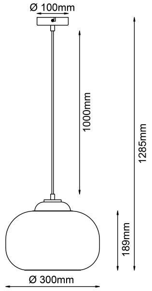 Brilliant - Lampada a sospensione su cavo BLOP 1xE27/60W/230V verde