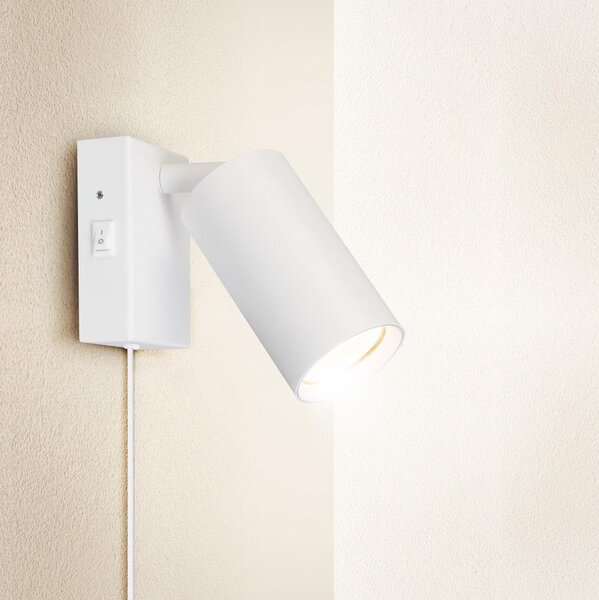 Solight WO3002-W - Lampada da parete CELE 1xGU10/30W/230V bianco
