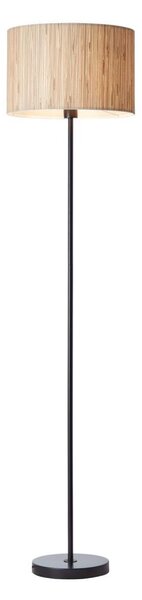 Brilliant - Lampada da terra WIMEA 1xE27/52W/230V nera/beige