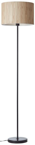 Brilliant - Lampada da terra WIMEA 1xE27/52W/230V nera/beige