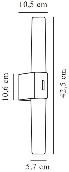 Nordlux - LED per specchio da bagno HELVA LED/9W/230V IP44