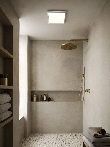 Nordlux - Plafoniera LED dimmerabile per bagno OJA 14,5W/230V 3000/4000K IP54 30x30 cm