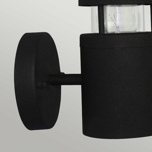 Elstead HORNBAEK-W1 - Applique da esterno 1xE27/60W/230V IP44 nero