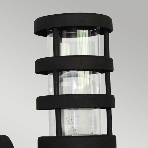Elstead HORNBAEK-W1 - Applique da esterno 1xE27/60W/230V IP44 nero