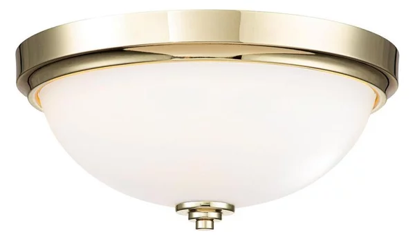 Feiss FE-MALIBU-F-BATH-PB-Plafoniera da bagno MALIBU 2xE27/60W/230V IP44 dorata