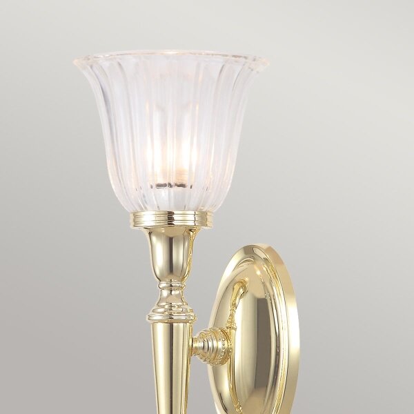 Elstead BATH-DRYDEN1-PB-LED Lampada da parete per bagno DRYDEN 1xG9/3W/230V IP44 dorata