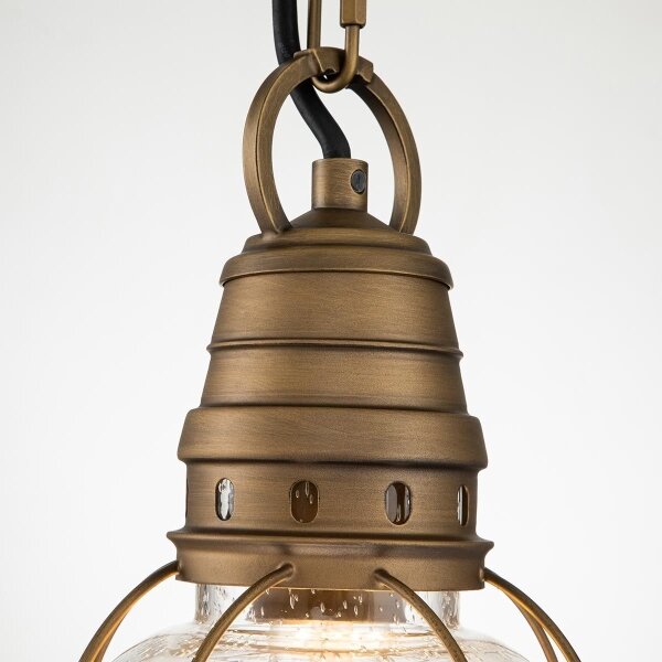 Kichler KL-BRIDGEPOINT8S-NBR - Lampadario da esterno BRIDGEPOINT 1xE27/60W/230V IP44