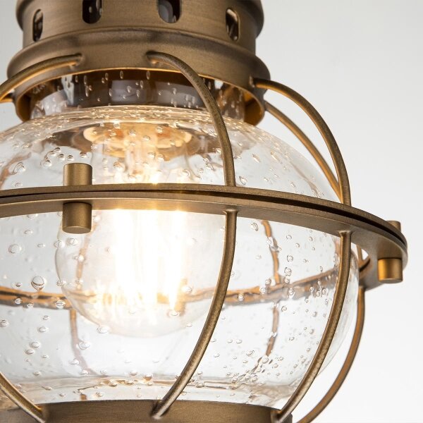 Kichler KL-BRIDGEPOINT8S-NBR - Lampadario da esterno BRIDGEPOINT 1xE27/60W/230V IP44
