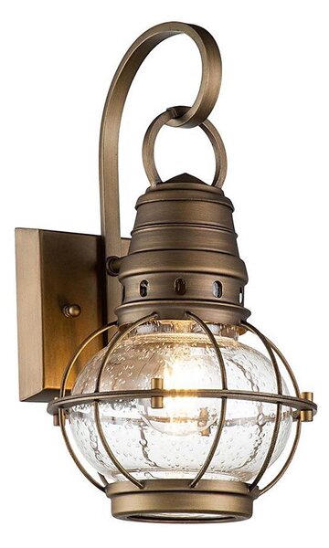 Kichler KL-BRIDGEPOINT-S-NBR - Lampada da esterno BRIDGEPOINT 1xE27/60W/230V IP44