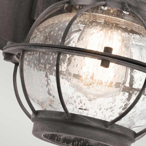 Kichler KL-BRIDGEPOINT-S - Lampada da esterno BRIDGEPOINT 1xE27/60W/230V IP44