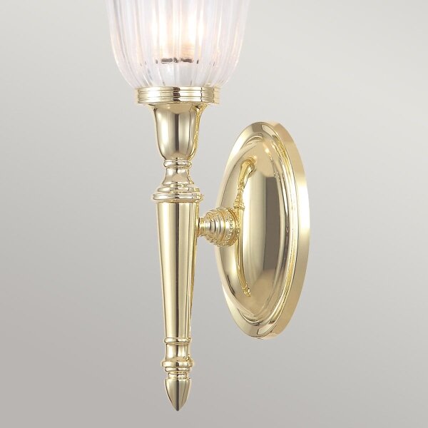 Elstead BATH-DRYDEN1-PB-LED Lampada da parete per bagno DRYDEN 1xG9/3W/230V IP44 dorata