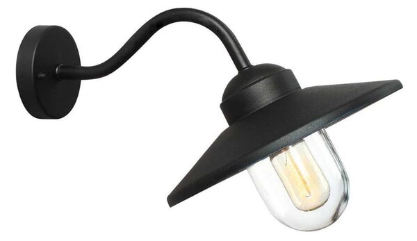 Elstead KLAMPENBORG-BK- Lampada da esterno KLAMPENBORG 1xE27/60W/230V IP44 nera