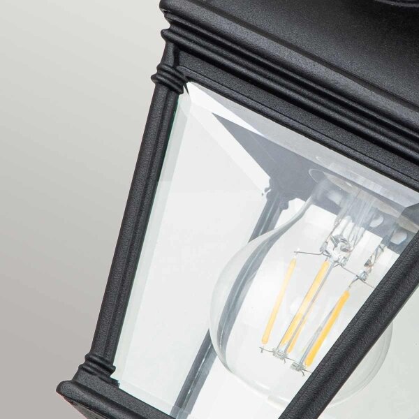 Elstead BAYVIEW-PORCH-BK - Plafoniera da esterno BAYVIEW 1xE27/60W/230V IP44