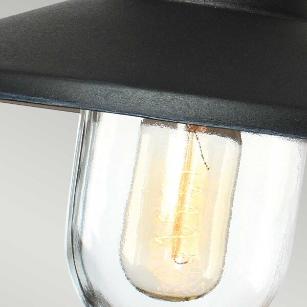 Elstead KLAMPENBORG-BK- Lampada da esterno KLAMPENBORG 1xE27/60W/230V IP44 nera