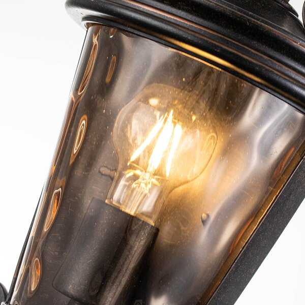 Elstead BT7-M - Applique da esterno BALTIMORE 1xE27/60W/230V IP44, finitura bronzo