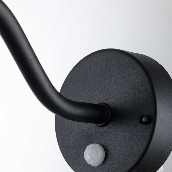 Elstead KLAMPENBORG-PIR-BK-Lampada da esterno con sensore KLAMPENBORG 1xE27/60W/230V IP44