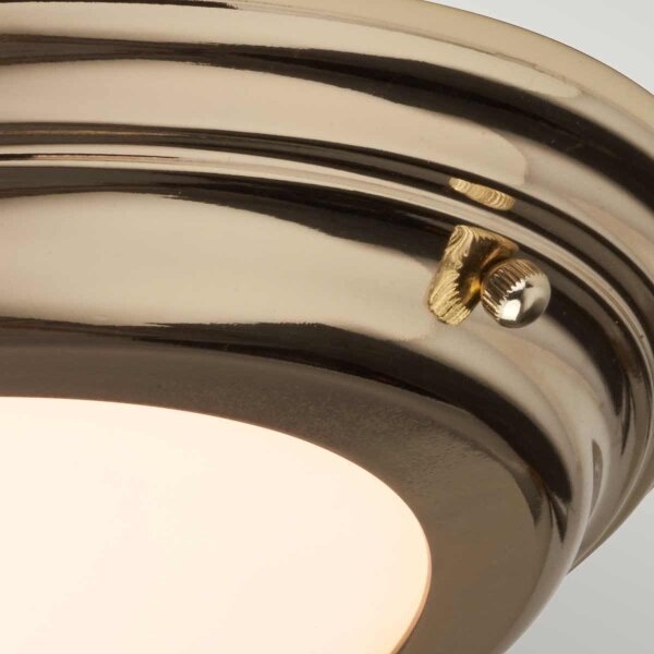 Elstead WELLAND-F-PB - Plafoniera LED WELLAND LED/25W/230V 3000K dorata