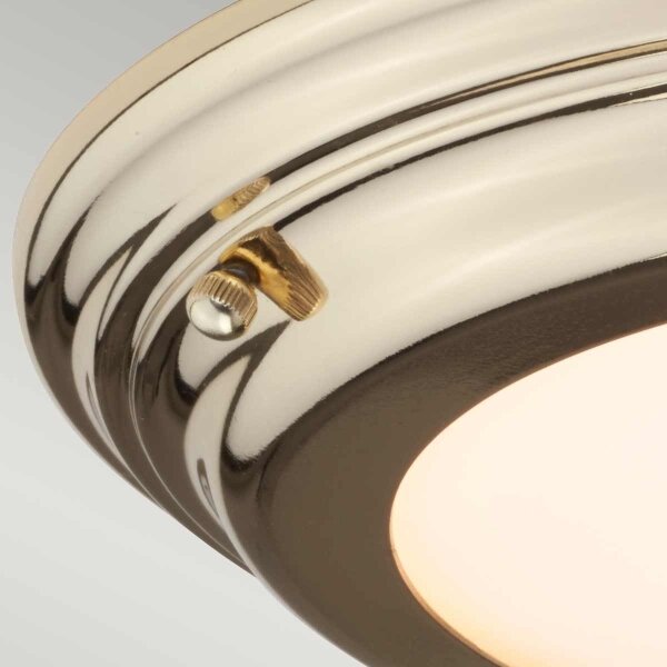 Elstead WELLAND-F-PB - Plafoniera LED WELLAND LED/25W/230V 3000K dorata