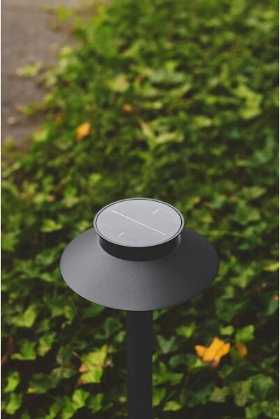 Nordlux - Lampada solare a LED con sensore LED/5W/3,7V IP44 nera 60 cm