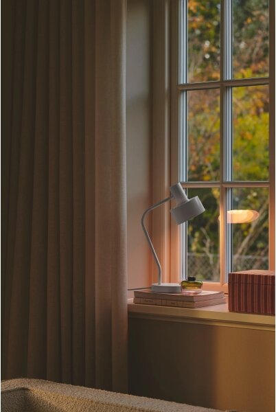 Nordlux - Lampada da tavolo MATIS 1xE27/15W/230V bianca