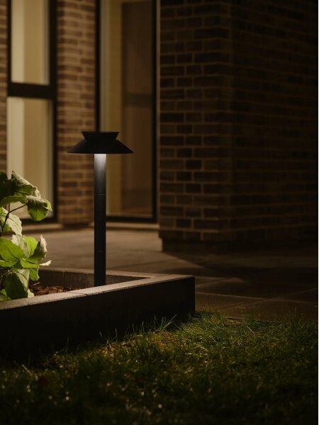 Nordlux - Lampada solare a LED con sensore LED/5W/3,7V IP44 nera 60 cm