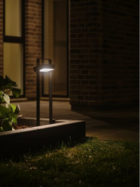 Nordlux - Lampada solare a LED SAULIO LED/4,45W/3,7V IP44 2000 mAh 60 cm
