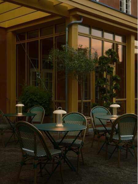 Nordlux - LED dimmerabile. Lampada da tavolo ricaricabile con controllo touch MIRANO LED/3W/3,7V beige