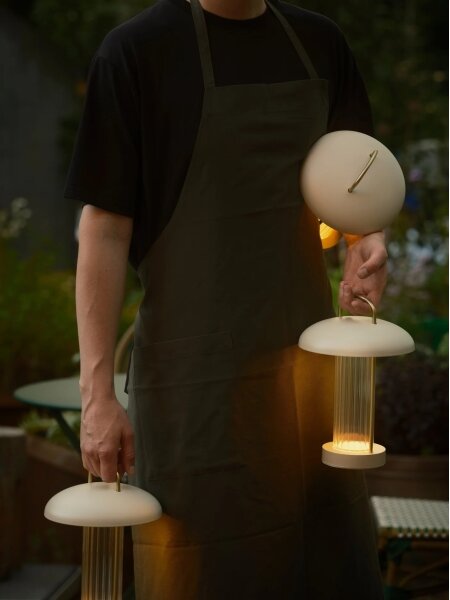 Nordlux - LED dimmerabile. Lampada da tavolo ricaricabile con controllo touch MIRANO LED/3W/3,7V beige