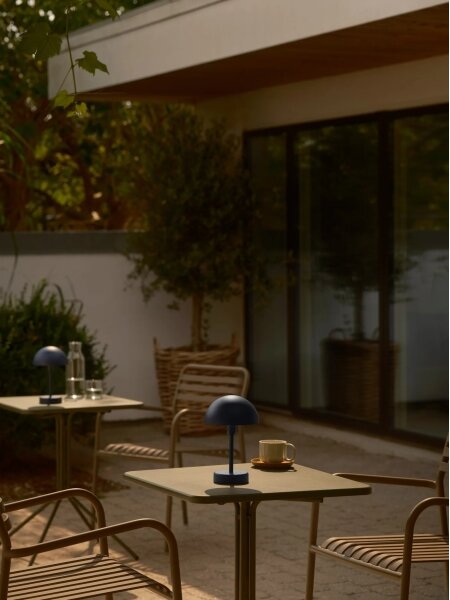 Nordlux - Lampada da tavolo per esterni LED dimmerabile, ricaricabile con controllo a sfioramento ELLEN LED/2,8W/3,7V IP44