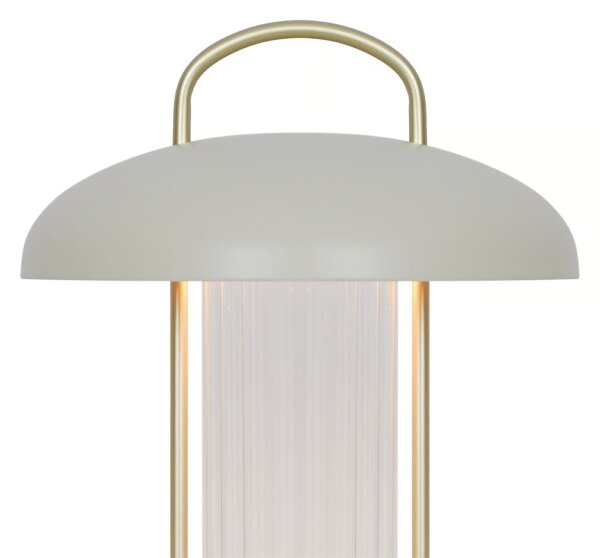 Nordlux - LED dimmerabile. Lampada da tavolo ricaricabile con controllo touch MIRANO LED/3W/3,7V beige