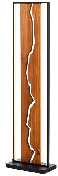Brilliant - Lampada da terra LED THUNDER LED/18W/230V in pino