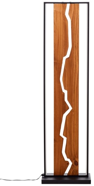 Brilliant - Lampada da terra LED THUNDER LED/18W/230V in pino
