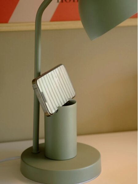 Nordlux - Lampada da tavolo DEVONE 1xE27/15W/230V verde