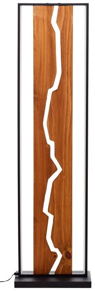 Brilliant - Lampada da terra LED THUNDER LED/18W/230V in pino