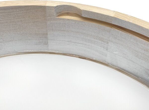 Brilagi - Plafoniera PINO 3xE27/15W/230V in pino/argento diam. 47,5 cm
